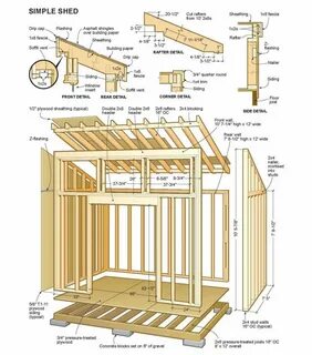 Shedfor: 10x12 gambrel shed plans download firefox Wood shed