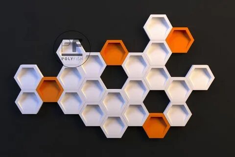 DIY Honeycomb 3D model template Diy honeycomb, Papercraft te