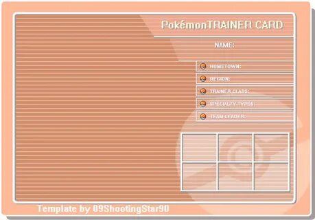Trainer Cards on Pokemon-4Life - DeviantArt