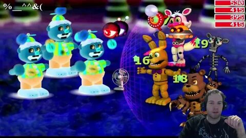 FNAF World - Chip Hunt (2/3) - Finding every Chip from scrat