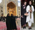 منهای ورزش/ تیپ متفاوت خواهران مشهور بازیگر ایرانی در یک مکا