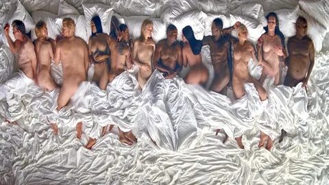 Kanye West ra mắt MV Famous gây tranh cãi với cảnh nude tập 