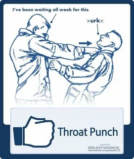 Throat punch instructional Throat punch thursday, Friday hum