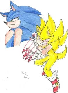 Fleetway Sonic Vs Shadow - Floss Papers