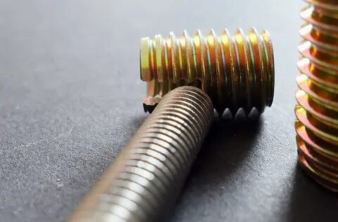 HD wallpaper: screw, thread, metal, steel, iron, technology,
