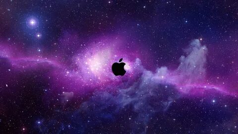 Скачать обои apple, space, mac, computer, раздел hi-tech в р