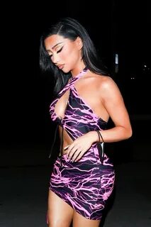 Nikita Dragun - Seen while grabbing dinner at Catch LA in We