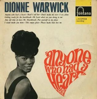 Dionne Warwick - Anyone Who Had A Heart Albums Crownnote