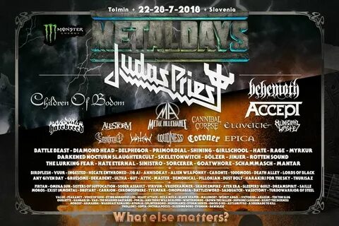 METAL DAYS 22-28/07/2018 - New Band Announcement : JUDAS PRI