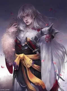 ArtStation - Sesshomaru, Astri Lohne Inuyasha fan art, Sessh