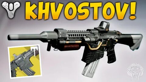 Destiny Rise of Iron Khvostov 7G-0X Exotic Auto Rifle Quest 