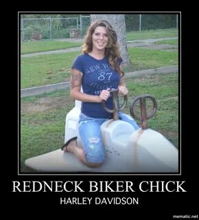 Redneck biker chick Know Your Meme