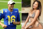 Jared Goff's girlfriend models bikini at home as Rams beat t