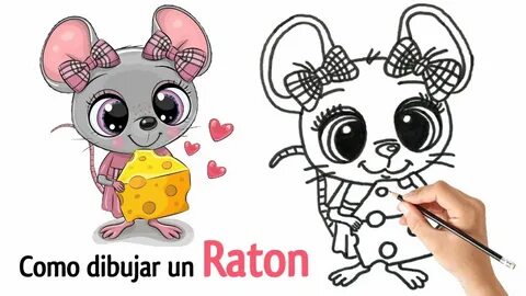 Como Dibujar un Raton - Raton Dibujo 1 - YouTube