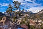 Картинки штаты Rocky Mountain National Park HDR Горы Природа