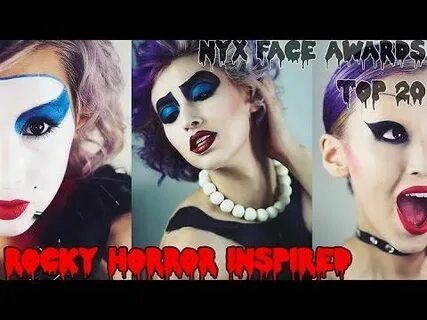 Rocky Horror Picture Show Inspired Makeup ✭ NYX Face Awards 