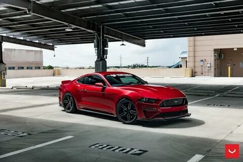 Ford Mustang GT by Vortech Superchargers on Vossen Wheels (H