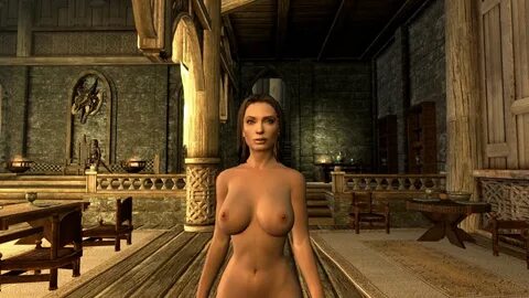 Skyrim - новая спутница Анджелина Джоли + nude patch