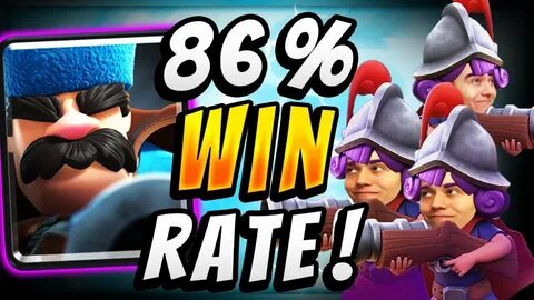86% WIN RATE! STRONGEST 3 MUSKETEERS DECK - Clash Royale - Y