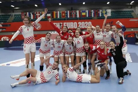 2020 Women's Handball Euros: Croatia Handball Celebrates aft