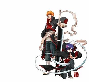 Bleach vs Naruto, crossover, ichigo kurosaki, pain, spiky ha