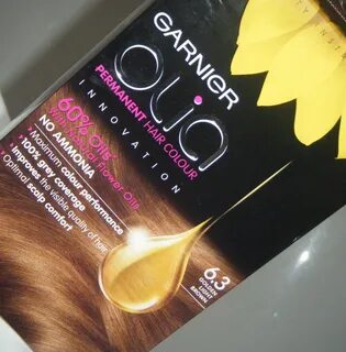Olia Hair Colour in 6.3 Golden Light Brown Review - // GEEK 