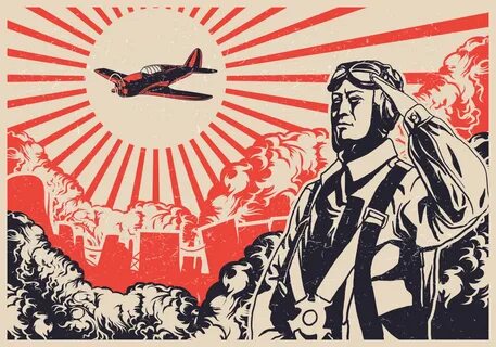 Imperial Japanese Kamikaze Pilot Propaganda Poster Latest Memes - Imgflip