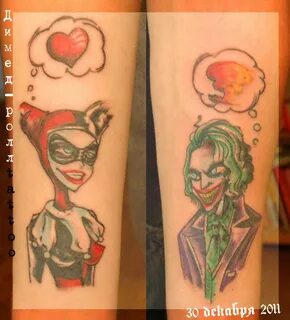 Harley Quinn And Joker Couple Tattoo Ideas