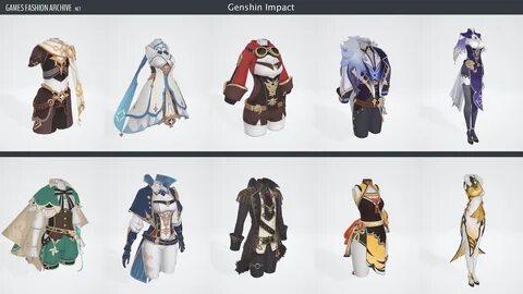Genshin impact games fashion