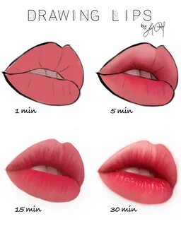 ArtStation - Drawing Lips