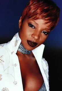 Mary J Blige (With images) Short hair styles