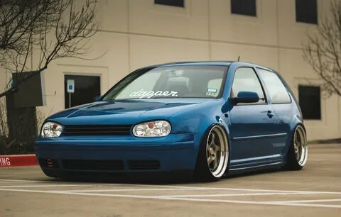 Wallpaper volkswagen, golf, blue, tuning, coupe, germany, lo