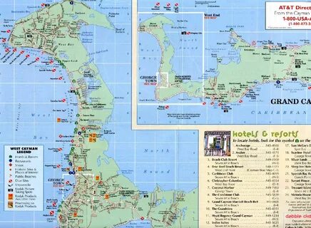 West Cayman Map * mappery