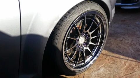 FS: (For Sale) 18x9.5 Enkei NT03+M SBC +27 5x114 with very r