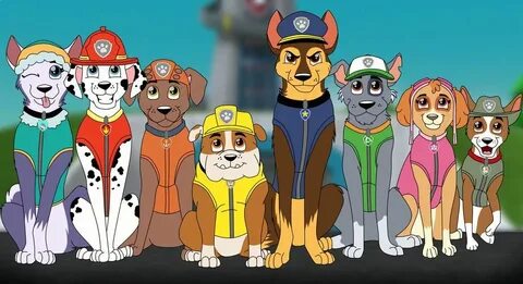 Ready for Action by faitheverlasting Paw patrol pups, Marsha