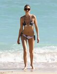 Whitney Port in a Bikini at a Beach in Miami - December 2014
