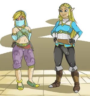 Gerudo Link and Zelda by DeadLeaf - Hentai Foundry.