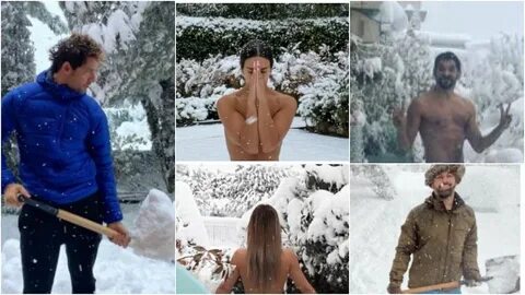 Famosos en la nieve: del desnudo de Cristina Pedroche y Hugo