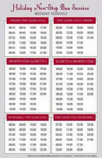 Premium bus service schedule " Caught (up) in traffic