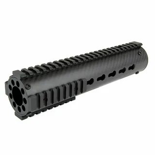 TacFire AR-15 Keymod Free Float Hand Guard 10" Carbon Fiber 