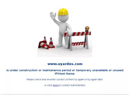 Uyardns.com: Invalid Host Name! (Geçersiz Sunucu Adi!