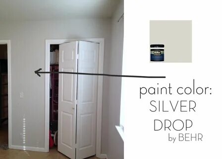 Silver Drop by Behr: versatile hue wherever you'd use white 