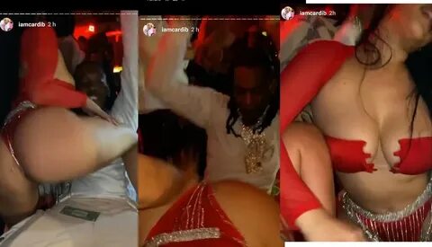 Cardi b dancing nude.
