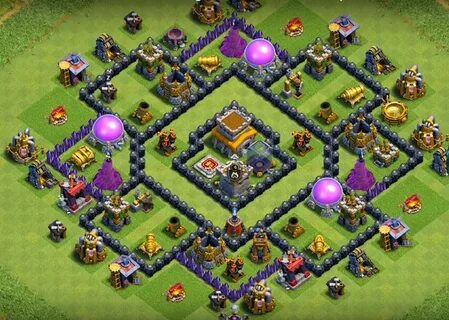 Top 10 TH8 war base - Base of Clans - Class of Clan Base Ran