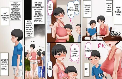 A Big Breasted Mom Becomes an Onahole For The Boys. 