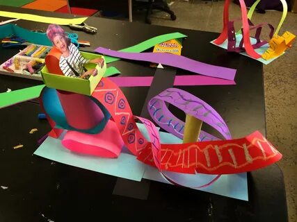 smART Class: Roller Coaster Paper Sculpture