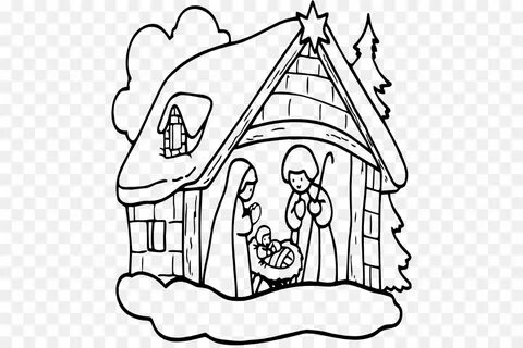 Christmas Black And White png download - 516*595 - Free Tran