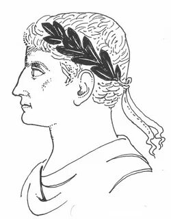 Caesar Julius Augustus Roman Drawing Coloring Sketch Pen Car