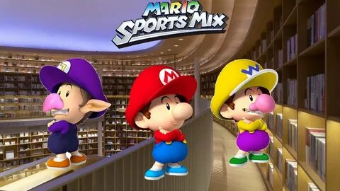 Mario Sports Mix - Dodgeball Tournament #63: Flower Cup (3 p