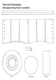 Top Top Hat Templates free to download in PDF format